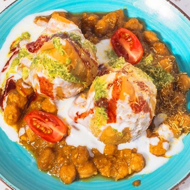 Samosa Chaat.