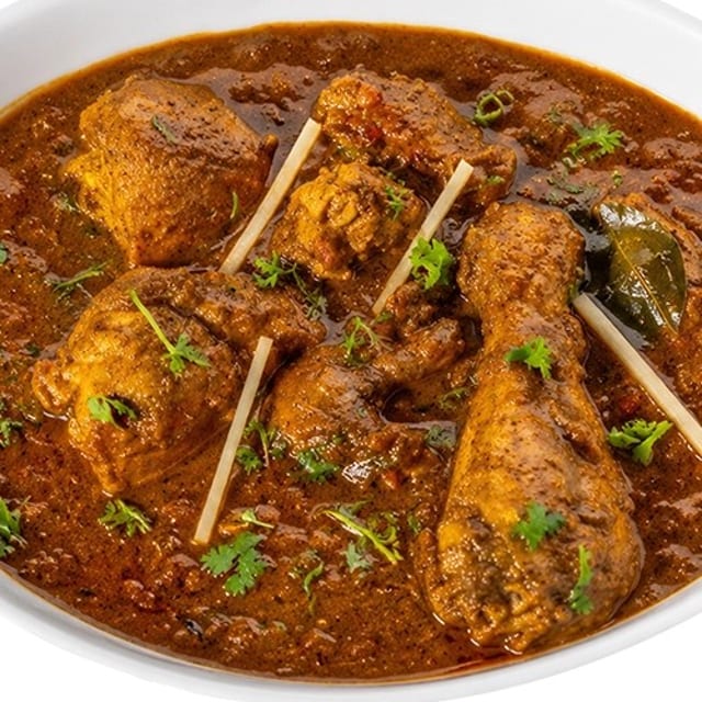 Peppertales Chicken Chettinad.