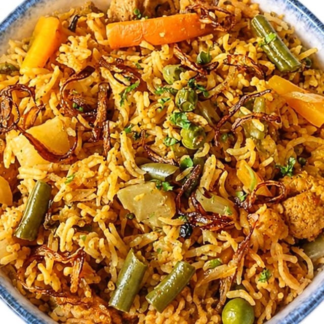 Veg Biryani.