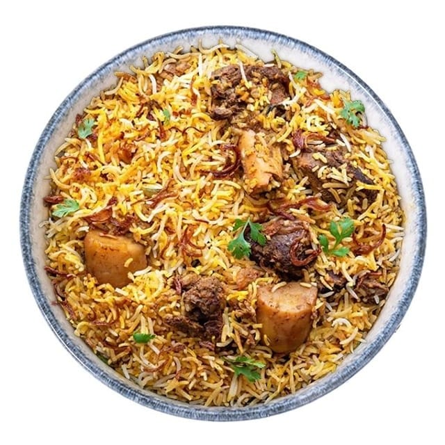 Goat Biryani.