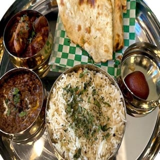 Daily Lunch Special - Non-Veg Chicken Combo With Naan