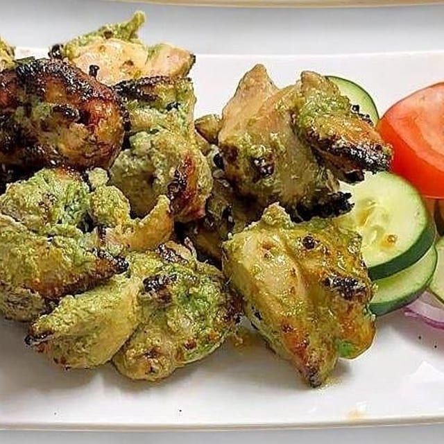 Tandoori Mint Chicken Tikka.