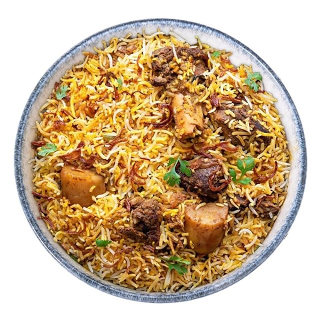 Goat Biryani.