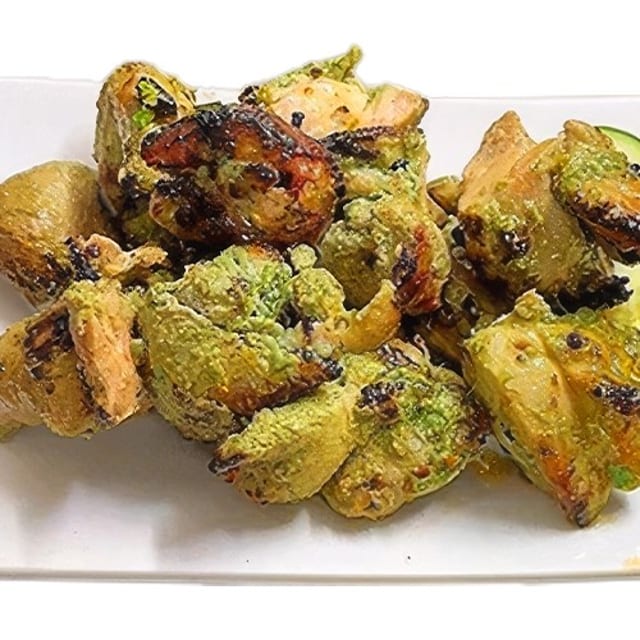 Tandoori Mint Chicken Tikka.