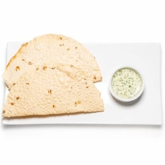 Papadum.